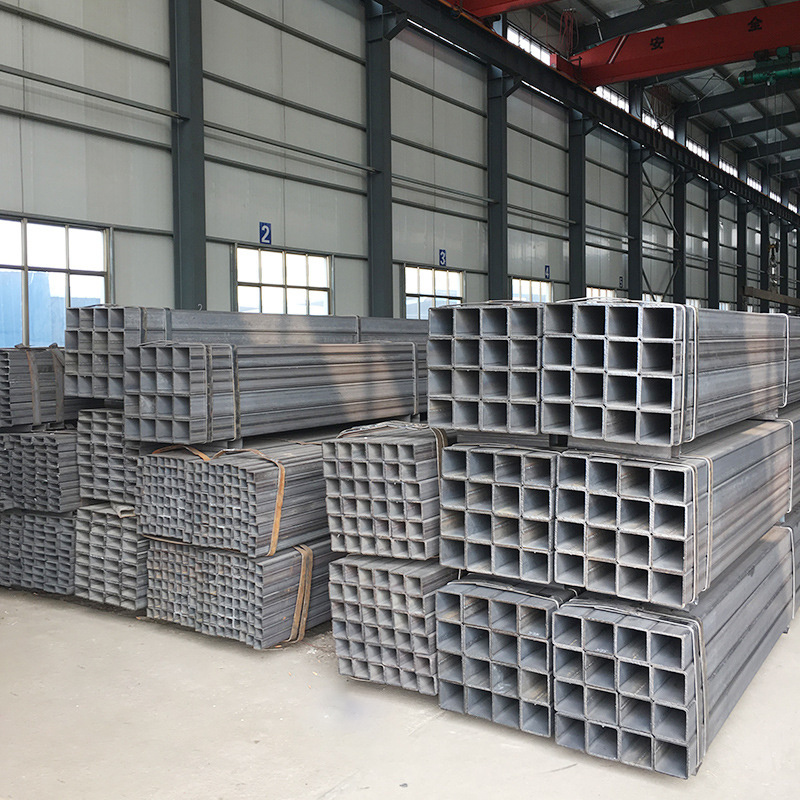 Factory Supply  Q235 Q275 S275J2 S275JR 200*200mm SHS CHS Carbon Welded Square Pipe Rectangular Tube for Construction