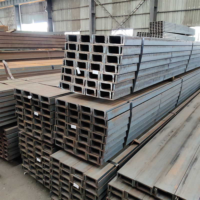 Factory Price A36 Ss400 Q235B Q345b S235jr S355 Channel Steel Size 50X25 Channel Section Hot Rolled Steel U Beam Channel Bar