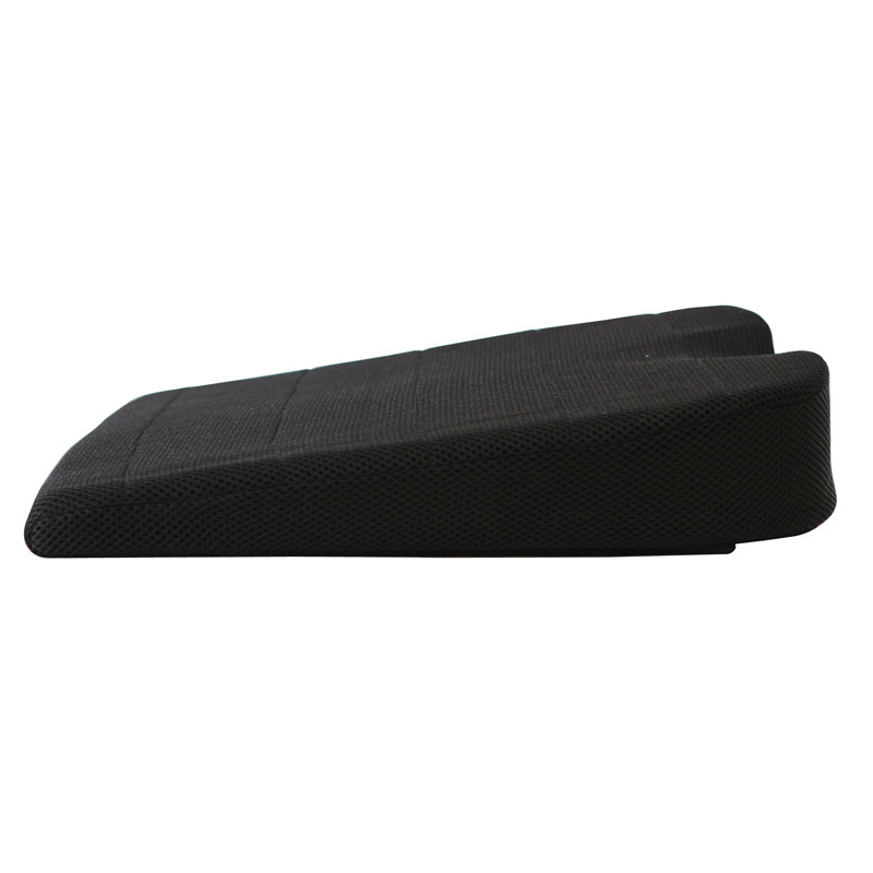 2023 soft high density memory foam Car Seat Wedge 3 INCH Thick Seat Cushion with strip customized car seat cushion