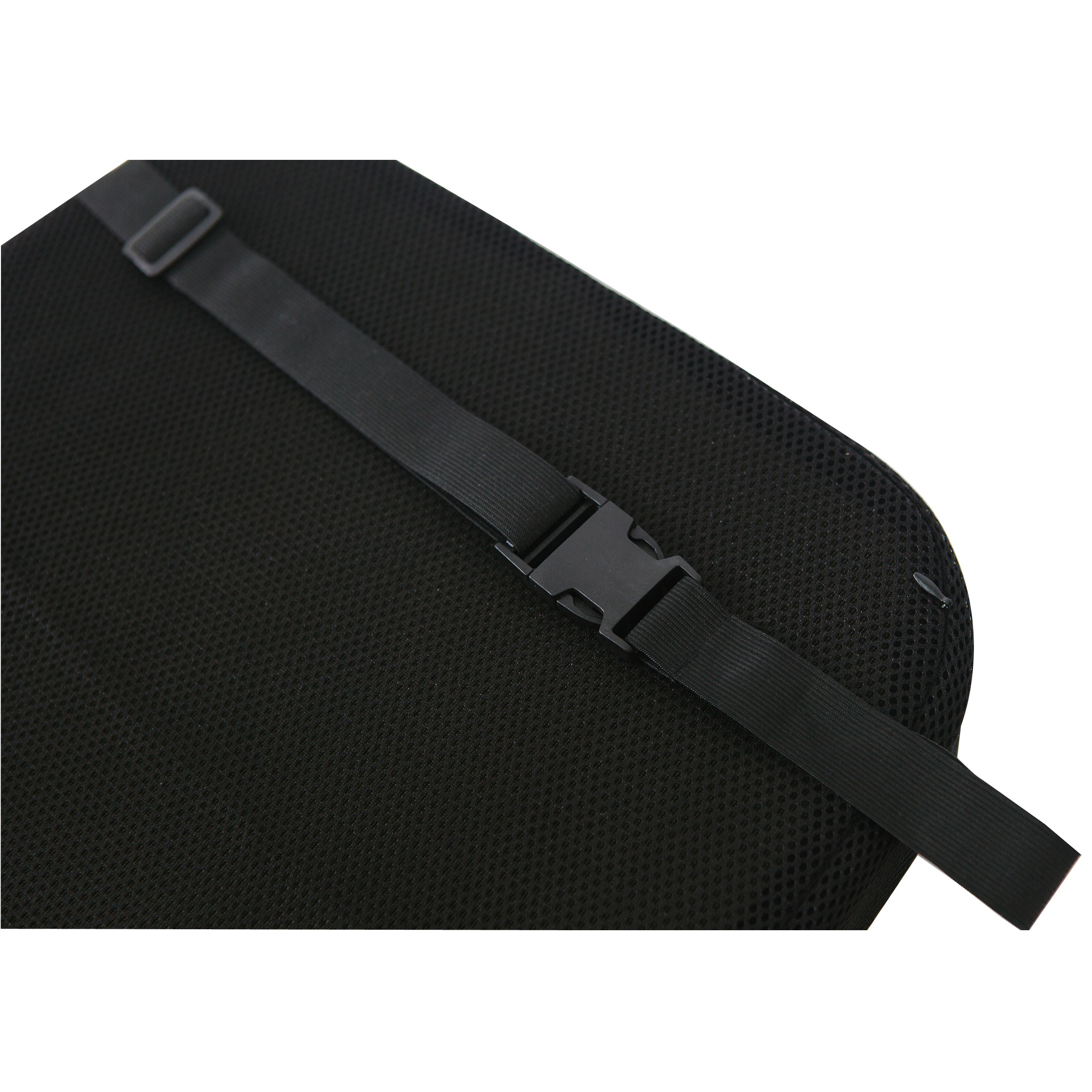 2023 soft high density memory foam Car Seat Wedge 3 INCH Thick Seat Cushion with strip customized car seat cushion