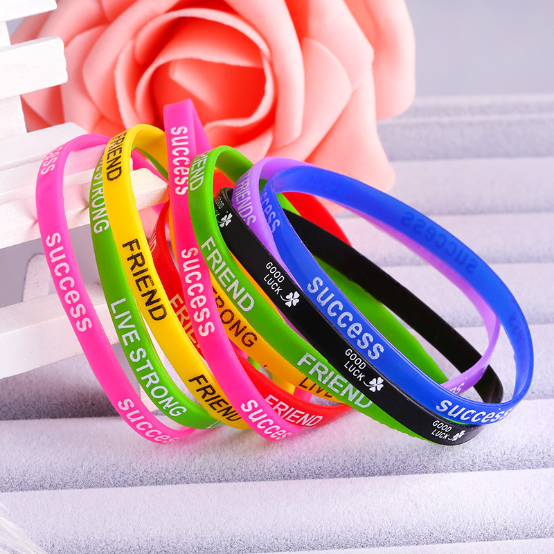 custom personalized rubber silicone sporty embossed wristband mens wrist band bracelet