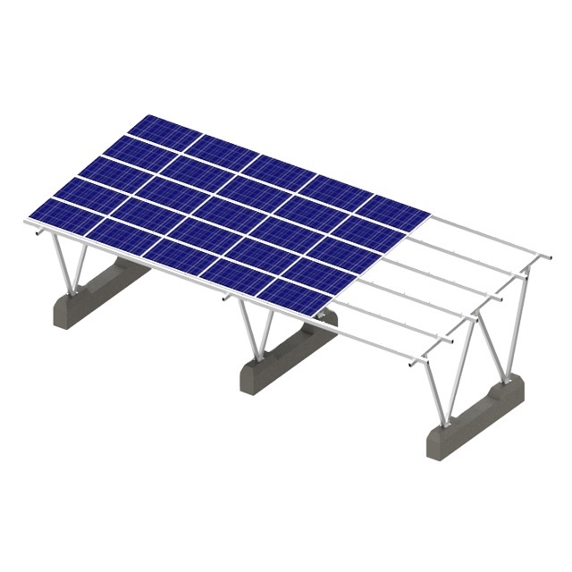 Aluminum Solar PV Carports Parking Solar Carport Mounting Systems 1MW