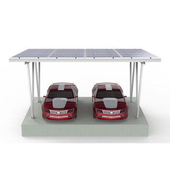 Aluminum Solar PV Carports Parking Solar Carport Mounting Systems 1MW