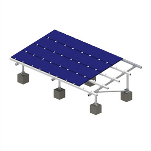 Ballasted Pv Bracket Systems Ground Mount Solar Mounting System Solar Supports