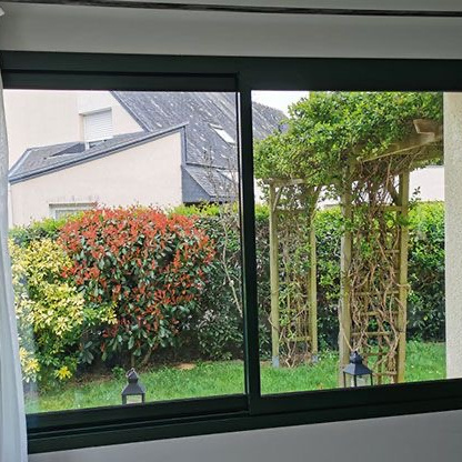 OEM ODM Cheap Double Tempered Glass Fixed Aluminum Window French Picture Window Design