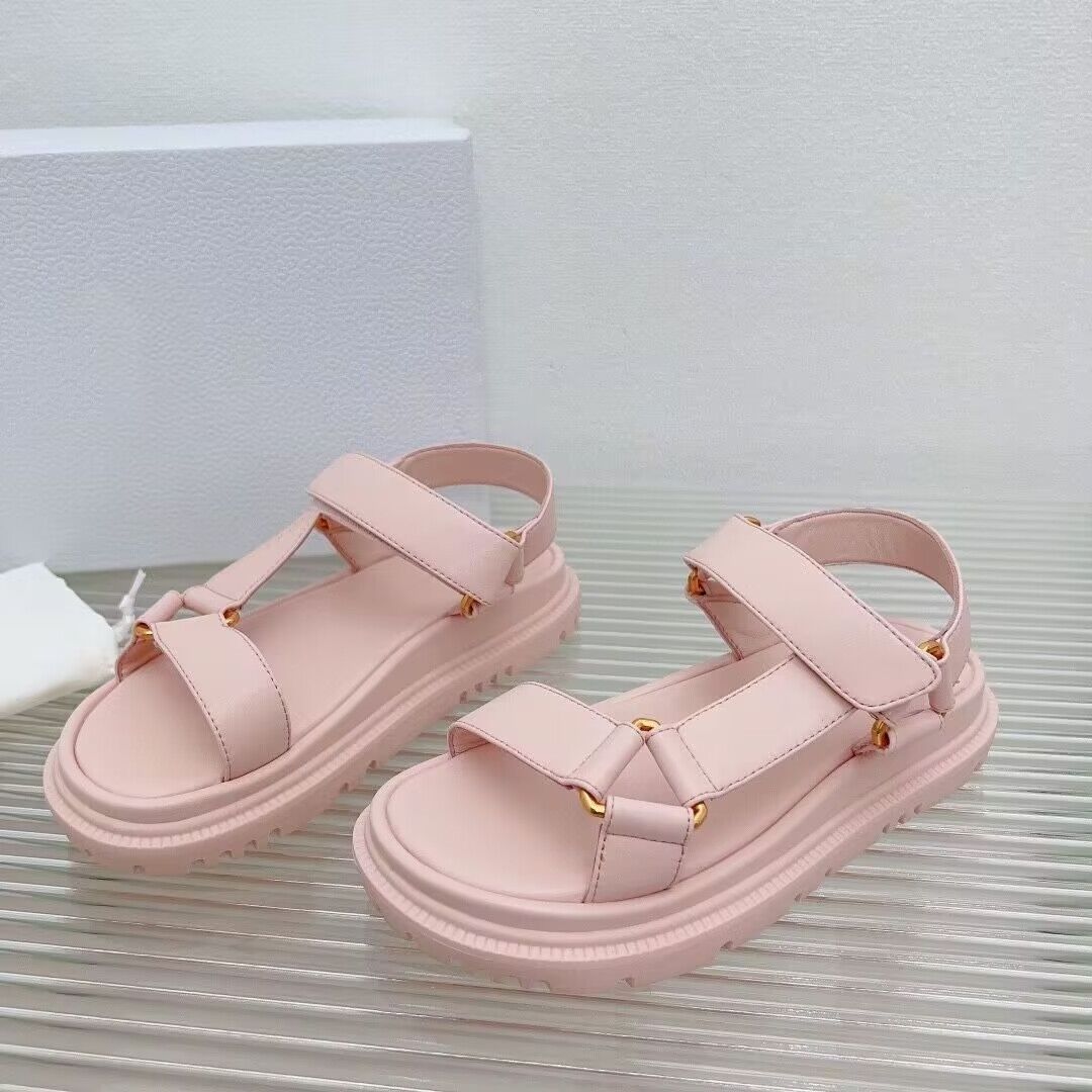 Summer 2023 High Quality Platform Sandals Femme Designer Slides Luxury Ladies Sandals Women Shoes