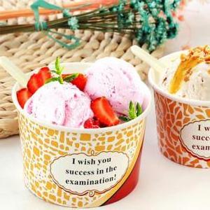 custom disposable ice cream paper cup,hot sale flurry cup for ice cream,ice cream cups 2.5 ounce/