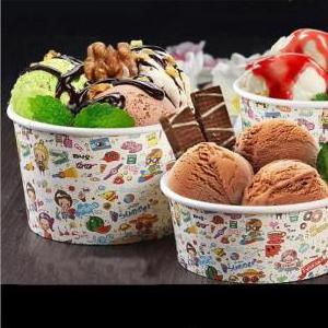 custom disposable ice cream paper cup,hot sale flurry cup for ice cream,ice cream cups 2.5 ounce/