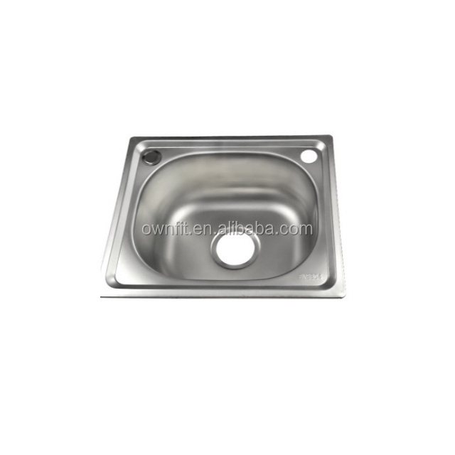 Stainless Steel Hand Made Industrial Utility Square Kitchen Sink With Table