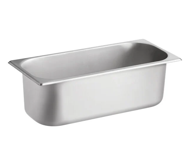 Hot Selling All Size Stainless Steel GN Pan for Ice Cream Food Containers