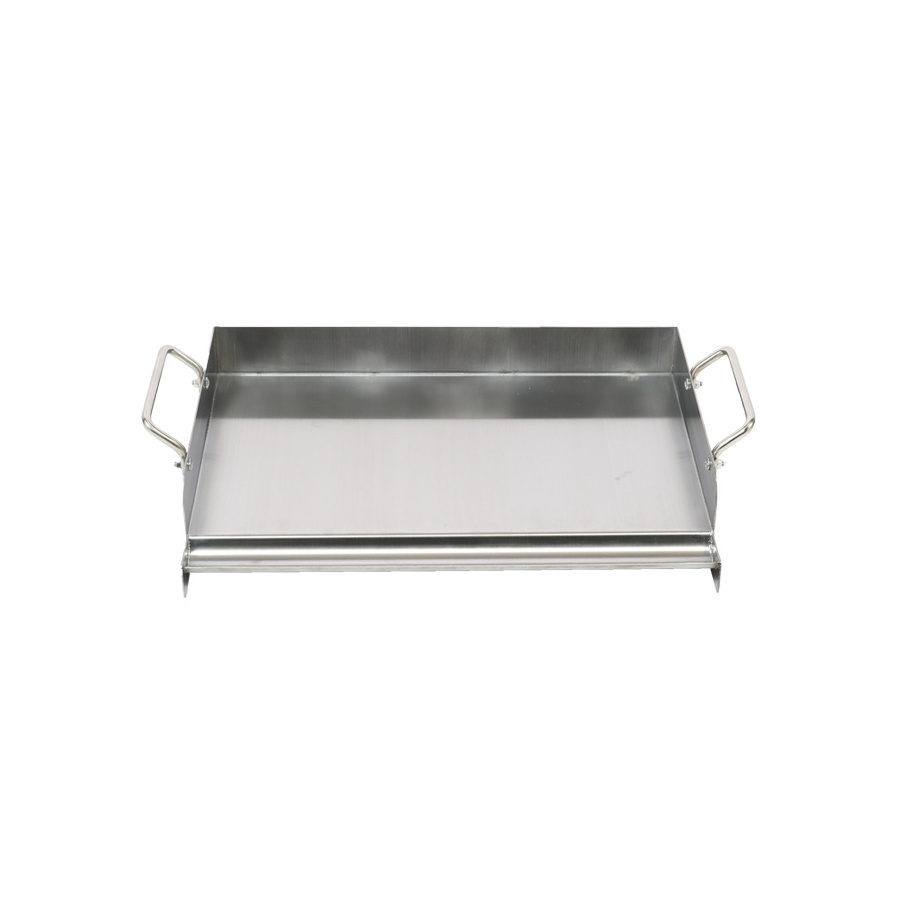 Teppanyaki Table Top Grill Frying Plate Bbq Commercial Non Stick Fry Stainless Steel Griddle The Teppanyaki Pan For Induction