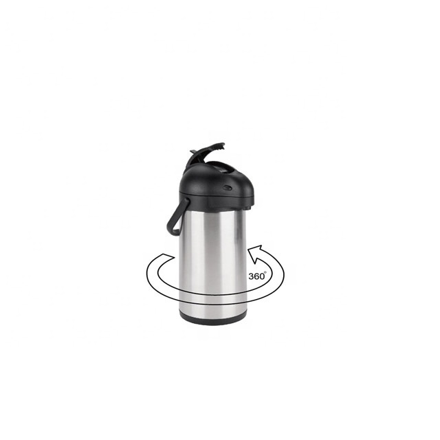 3L / 3000ml Stainless Steel  Flask Hot Cold Tea Coffee Pump Action Vacuum Flask