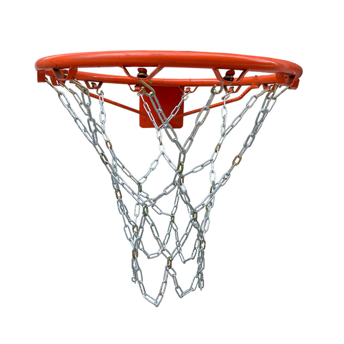 High Quality Heavy Duty Metal Basketball Net All Weather Basketball Steel Net for Indoor Outdoor Use