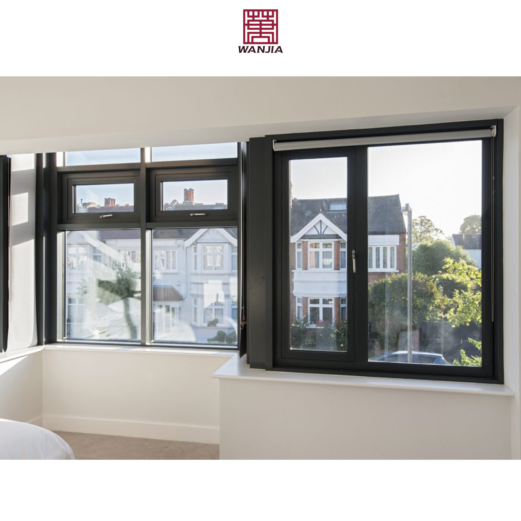 Standard American design Windows for house aluminum Windows double glazed casement Windows