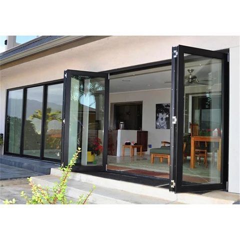 main gate entrance door new designs home aluminium glass folding doors