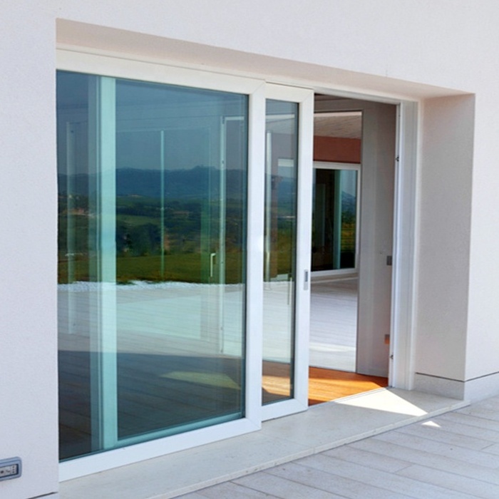 AS 2047 Australian Standard glass UPVC windows and doors manufacturer plastic sliding doors for balcony