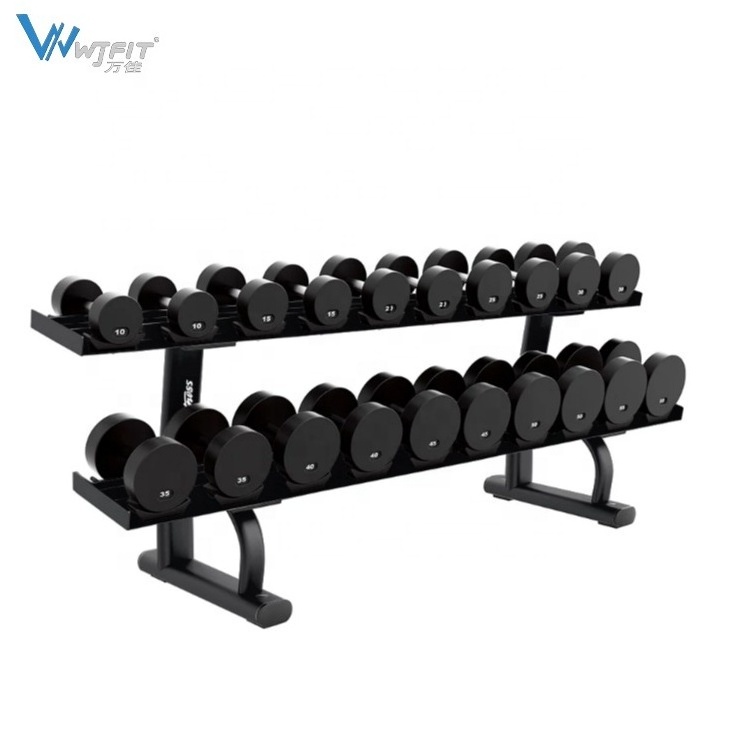 High Quality Dumbbell Set Storage Rack Gym Equipment Fitness 10pairs Commercial Dumbbell Rack