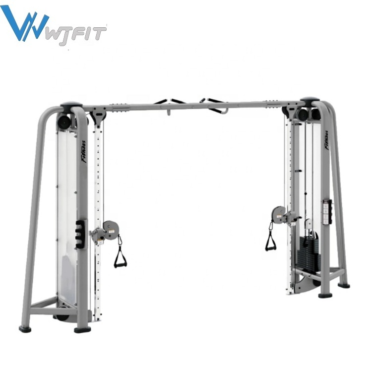 Complete Gym Equipment Set Strength Training Machine Adjustable Cable Crossover Pulley System