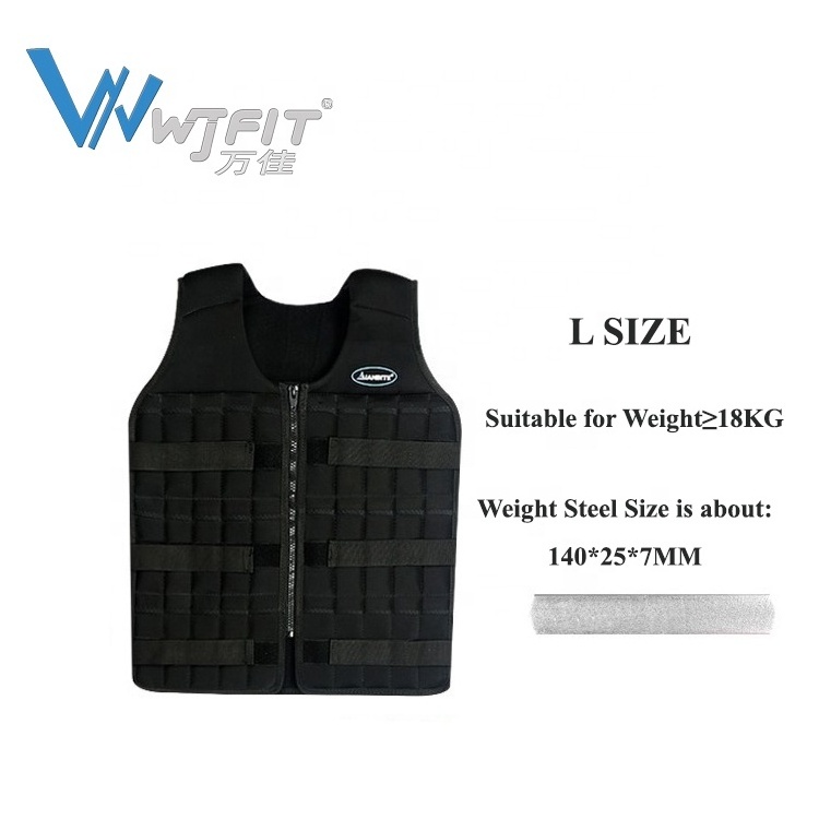 10kg 20kg Weighted Vest Men Workout Strength Training Gym Fitness Carrier Steel Plates Filled Adjustable Tactical Weight Vest