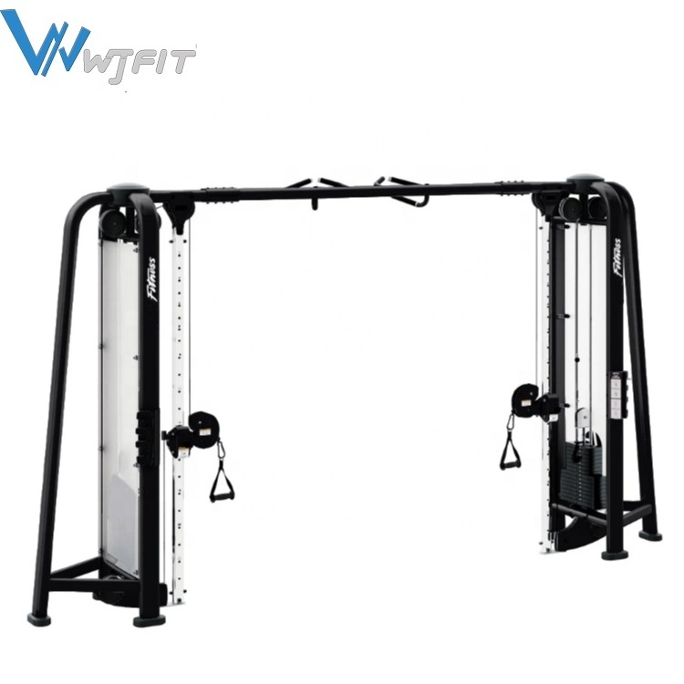 Complete Gym Equipment Set Strength Training Machine Adjustable Cable Crossover Pulley System