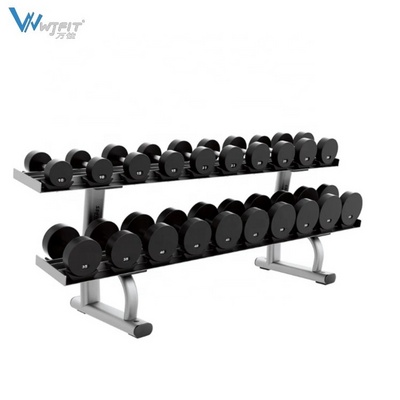 High Quality Dumbbell Set Storage Rack Gym Equipment Fitness 10pairs Commercial Dumbbell Rack