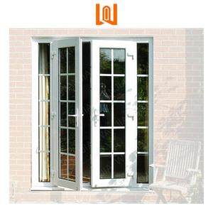 Factory-Direct Customized Exterior Doors Balcony Soundproof UPVC Doors PVC French Door