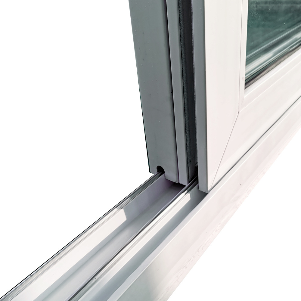 Plastic Balcony PVC Sliding Doors Frameless uPVC Sliding Door Interior PVC Patio Sliding Door