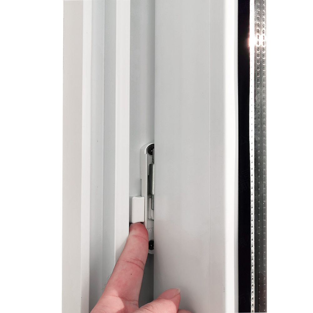 Plastic Balcony PVC Sliding Doors Frameless uPVC Sliding Door Interior PVC Patio Sliding Door