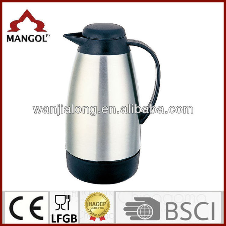 1 Liter Stainless Steel Coffee Pot with Thermos Carafe