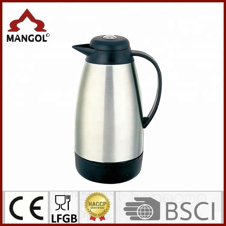 1 Liter Stainless Steel Coffee Pot with Thermos Carafe