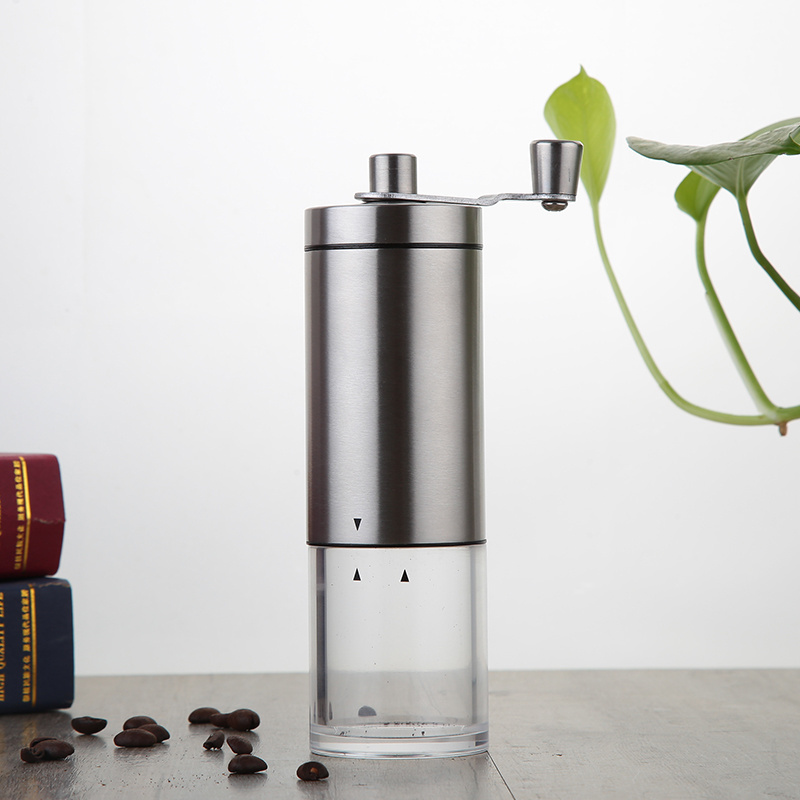 Stainless Steel Hand Crank Portable Manual Coffee Grinder