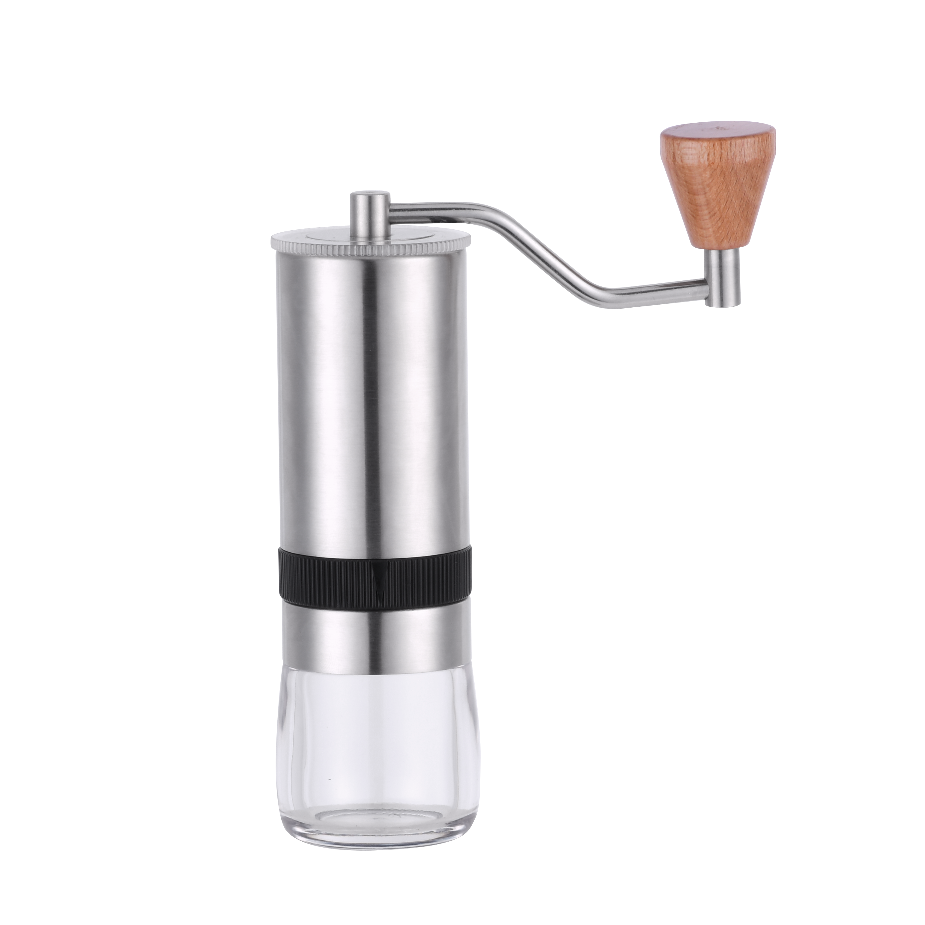 Manual coffee bean mill hand coffee grinder with stainless steel core