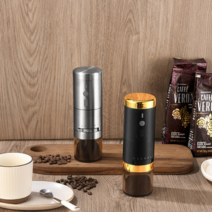 Portable Electric Burr Coffee Grinder,S/S burr,rechargeable Stainless Conical Burr Grinders with 7 gear Grind Settings