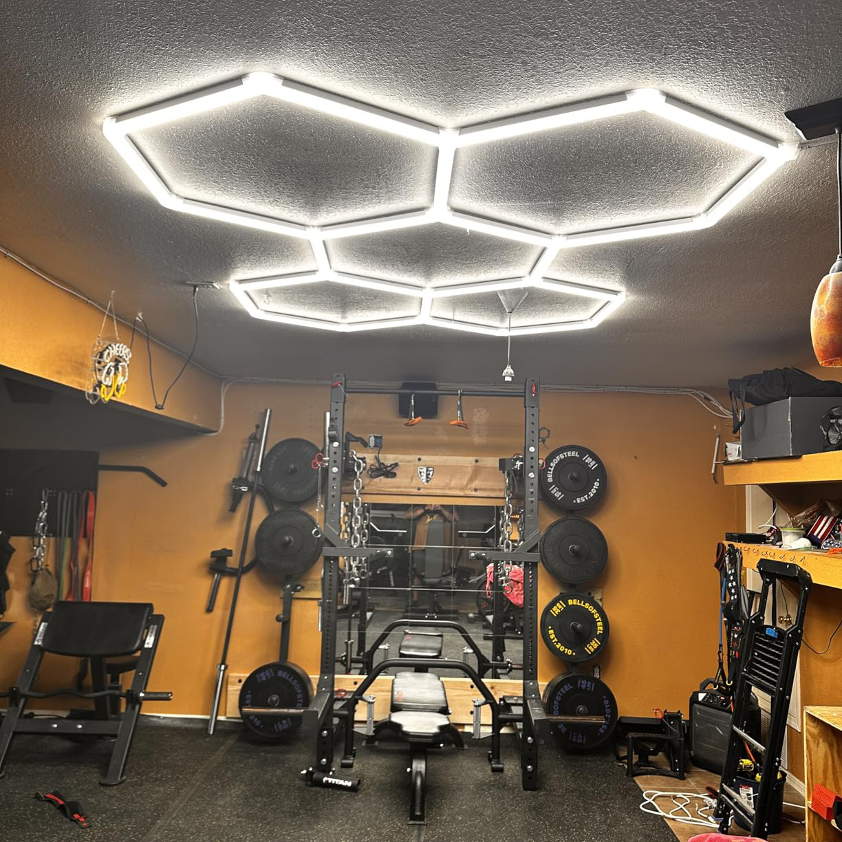 Best Selling Hex LED Lights Hexagon LED Kit garage lamp detailing light