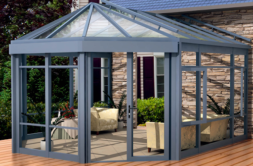 WANJIA portable aluminum frame glass sunroom sale house sunrooms