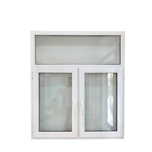 WANJIA house windows Double glazed pvc window and doors upvc casement window