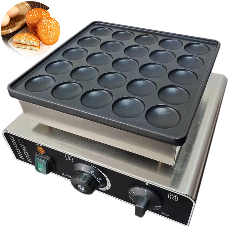 electric cake maker muffin pancake donut walnut machine with changeable plates