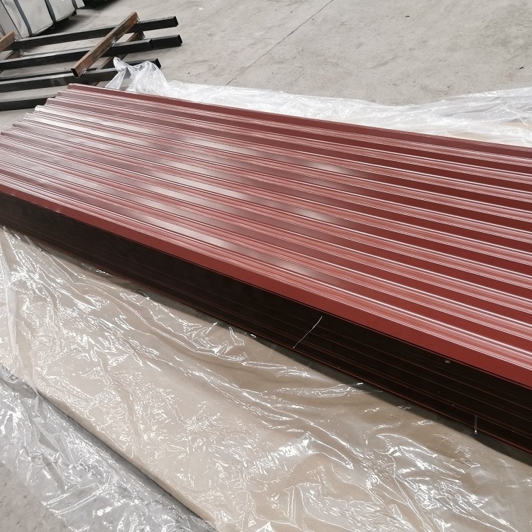 Prepainted galvanized corrugated steel sheet 0.8mm large thickness corrugated sheet