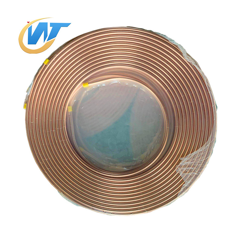 ASTM B280 3/8 1/4 Refrigeration copper tube coil copper pipe air condition refrigerator copper tube