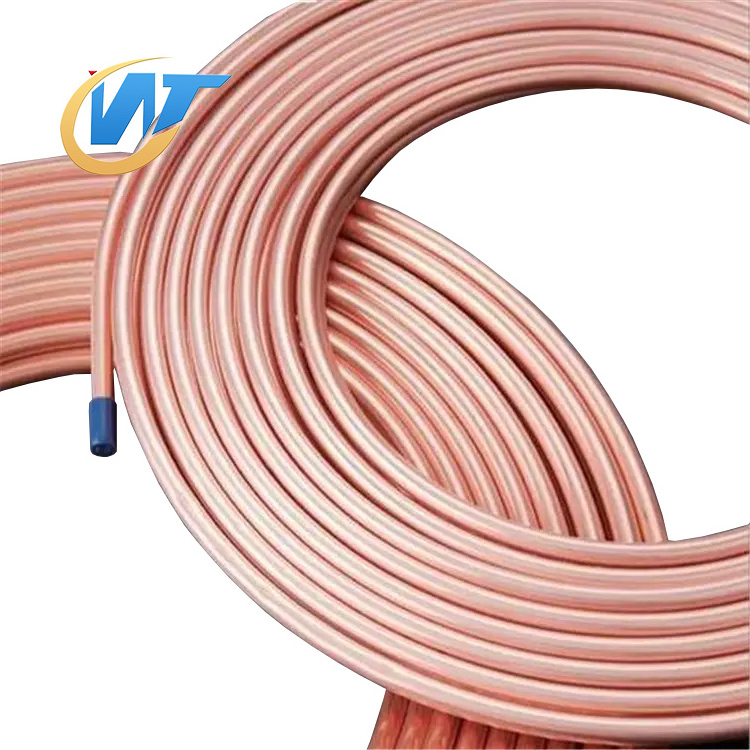 ASTM B280 3/8 1/4 Refrigeration copper tube coil copper pipe air condition refrigerator copper tube