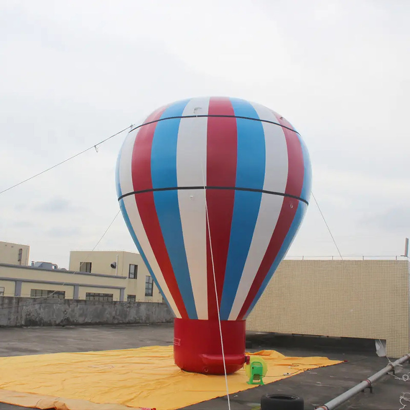 Outdoor giant helium balloon advertising inflatable hot air ball model for sales