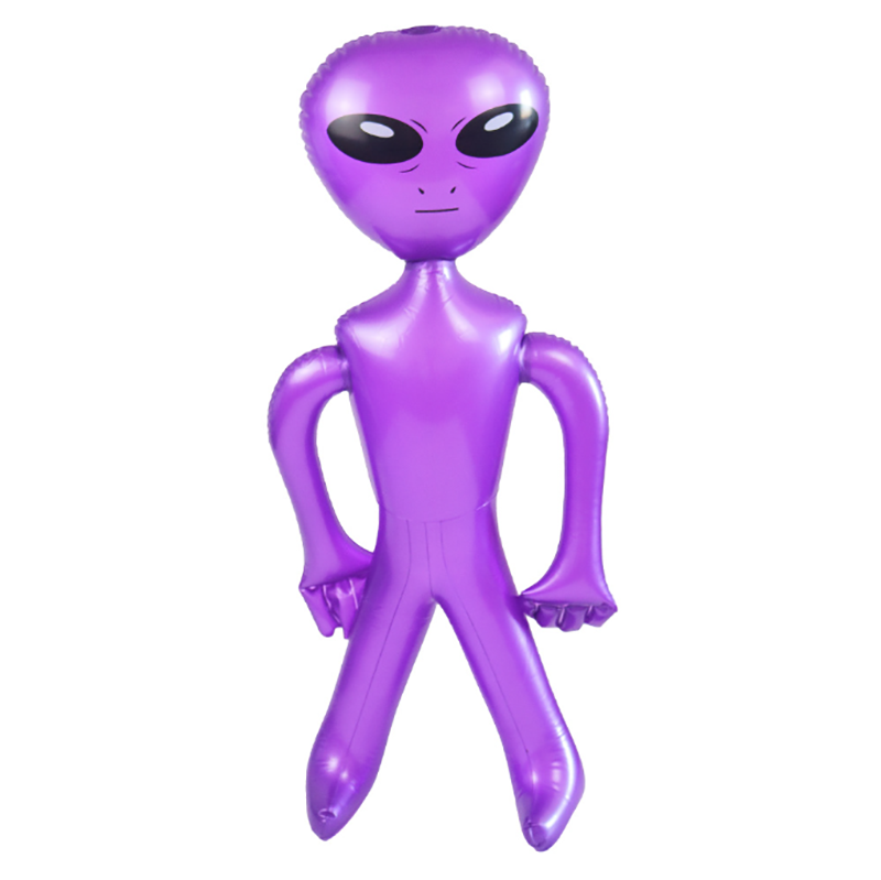 Hot selling inflatable alien toys PVC alien Halloween bar decorations