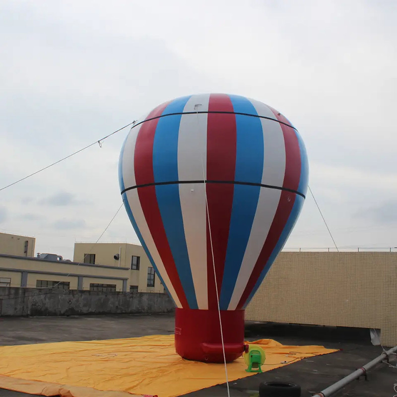 Outdoor giant helium balloon advertising inflatable hot air ball model for sales