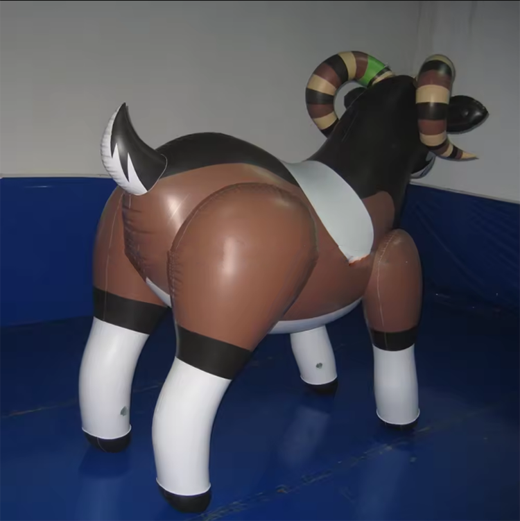 High quality PVC inflatable toy cow  advertising inflatable model cow