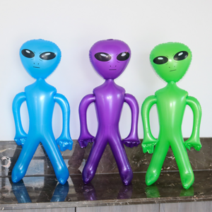 Hot selling inflatable alien toys PVC alien Halloween bar decorations