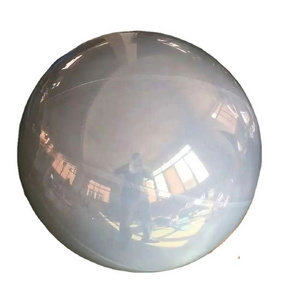 Hot sales stage night club wedding party decorations reflective ball inflatable mirror ball for display