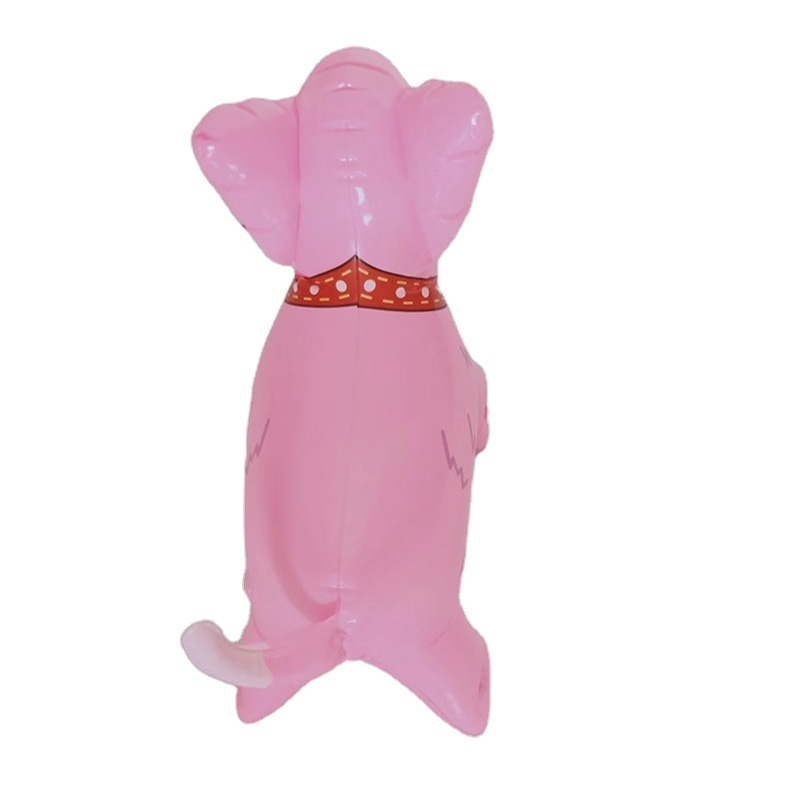 Promotion 60cm long pink puppy advertising model inflatable  inflatable dog  for display