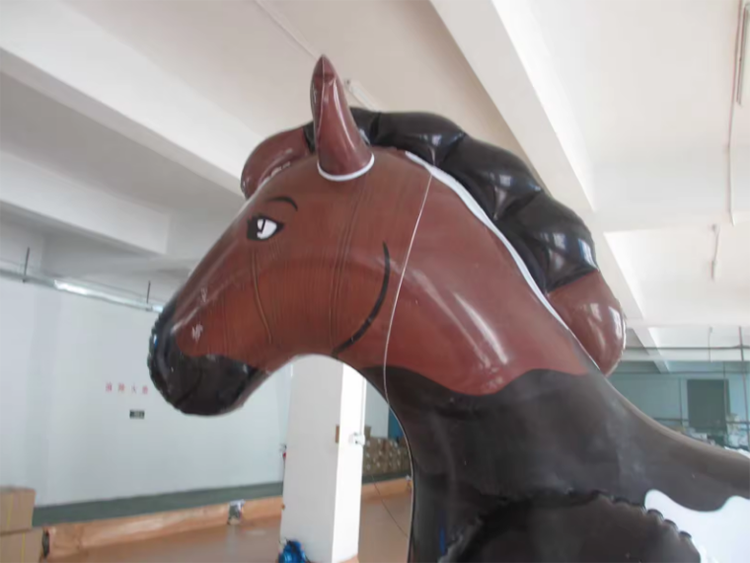 High quality PVC inflatable toy horse  advertising inflatable model horse