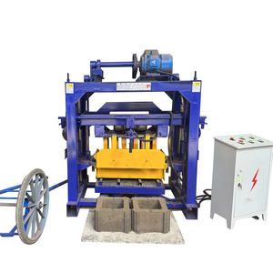 New Low Price Paving Machine for Sand and Cement Bricks for Manufacturing Plants with Core Bearing Components