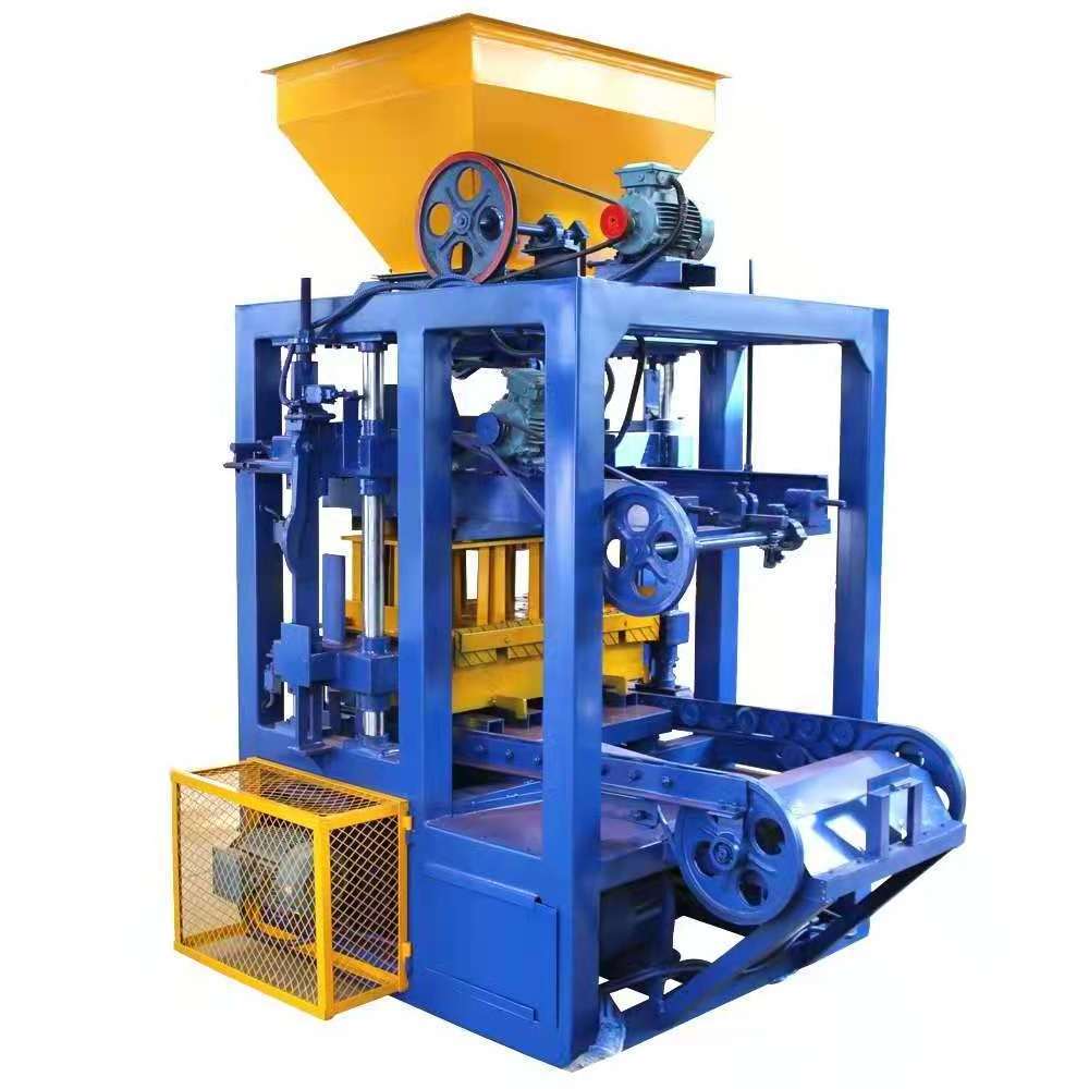 Automatic QT4 Block & Brick Making Machine for Cement Bricks Importer Coco Brick Machine in Tunisia